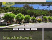 Tablet Screenshot of hotelpousadadasflores.com.br